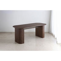【軒先渡し】東馬 UP ロペス ダイニングテーブル 幅1800×奥行800×高さ720mm ダークブラウン 54689670 1台（直送品）