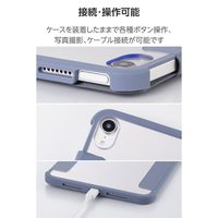 エレコム iPad mini ケース 8.3インチ(A17 Pro) 2アングル 耐衝撃 TB-A25SWVFCBG 1個