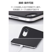 エレコム iPad mini ケース 8.3インチ(A17 Pro) 軽量 薄型 TB-A25SWVPF2BK 1個