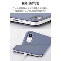 エレコム iPad mini ケース 8.3インチ(A17 Pro) 軽量 薄型 TB-A25SWVPF2BG 1個