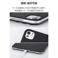 エレコム iPad Pro ケース 11インチ (M4) 7段階角度調節 ブラック TB-A25PMWVDBK 1個