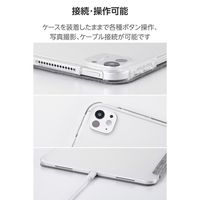 エレコム iPad Pro ケース 13インチ (M4) ファブリックフラップ 軽量 TB-A25PLWVCGY 1個