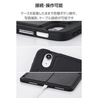 エレコム iPad Air ケース 11インチ(M3/M2) ソフト ブラック TB-A25MUCSTBK 1個