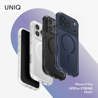 iPhone 17 Pro Max UNIQ 360°衝撃バンパー付き 3層保護ケース  ブランクホワイト（直送品）