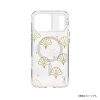 iPhone 17 Pro Max Coehl ストラップループ付属 ワイヤレス充電対応 ケース  スパークリングシルバー（直送品）