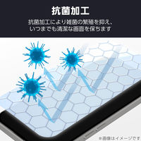 iPhone17 フィルム アンチグレア 衝撃吸収 抗菌 指紋防止 気泡防止 PM-A25AFLFPAN エレコム 1個（直送品）