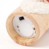 クリスマス　(LEDライト付き)ひげ布サンタ レッド LAKOLE/ラコレ