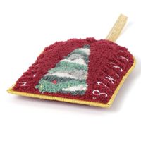 クリスマス　刺繍オーナメント(ツリー) LAKOLE/ラコレ