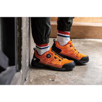コーコス信岡 フライワーク ダイヤル セーフティースニーカー4.0 25.5cm キャロット MW-3110 1足（直送品）