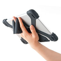 タブレットケース 耐衝撃シリコンケース（8.9～11.6インチ対応） PDA-TABH4BK 1個 サンワサプライ（直送品）