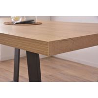 東谷 ROOM ESSENCE ダイニングテーブル 幅1500×奥行800×高さ720mm ナチュラル FDT-31NA 1台（直送品）