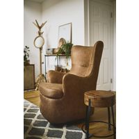 東谷 ROOM ESSENCE ヴァーチ ロッキングチェア 幅720mm キャメル HS-67CA 1台（直送品）