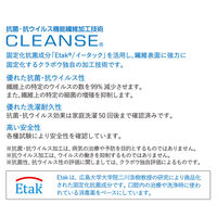 リヒトラブ ALCLEA ワークエプロン ネイビー A7931-11 1枚