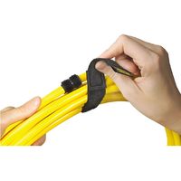 RIP-TIE(リップタイ) ケーブルラップ 15.88mmX152.4mm 黒 L-06-010-BK 1袋(10本)