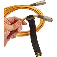 プレミアムシリーズ リップロックケーブルラップ 25.4mmX546.1mm  100本入 黒（直送品）