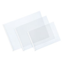 コクヨ　レールクリヤーホルダー(PET)　A3ヨコ　約20枚収容　白　レール式クリアホルダー　フ-TP768NW　1冊