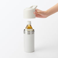 【まとめ買いセット】無印良品 冷やしたまま持ち運べる ペットボトル用保冷ホルダー 白 ５００ー６５０ｍＬ用 1セット（1個×6）