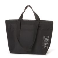 2WAYハンドル保冷トートバッグ ブラック LAKOLE/ラコレ