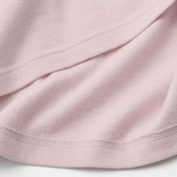 無印良品 レディース 婦人 あったか綿 厚手 クルーネック長袖Ｔシャツ 婦人Ｍ ライトピンク 良品計画