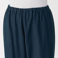 無印良品 レディース 婦人 脇に縫い目のない フランネル長袖パジャマ 婦人Ｓ ダークネイビー 良品計画