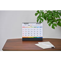 【アウトレット】【2026年度版カレンダー】ムトウユニパック 卓上 COLORFUL MUー104 1部