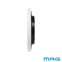 ノア精密 MAG（マグ）掛時計 プラターフ ホワイト 直径310ｍｍ[アナログ スイープ秒針]W-798 WH-Z 1個（わけあり品）