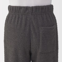 無印良品 メンズ　紳士 なめらかニットフリース 長袖ルームウェアセット 紳士Ｓ ダークグレー 良品計画