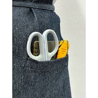 レップ　デニム調ワークエプロン リサイクル素材 男女兼用フリーサイズ 576403 1着