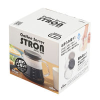 コーヒーサーバー コーヒーポット 500mL ブラック ストロン TW-3732 1個 食洗機対応 割れにくい 日本製 曙産業