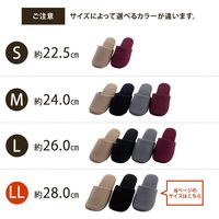 センコー SDS サージ スリッパ LL 約28cm グレー SDS150399 1足 4973422648456