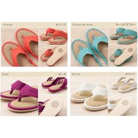 センコー SDS　サニーサニー　鼻緒　スリッパ　約22.5cm　オレンジ SDS150399 1足（直送品）