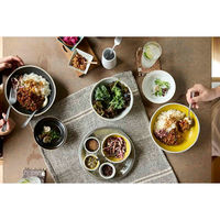 丸利玉樹利喜蔵商店 プレート 22cm Palm パーム 陶器 イエロー 444866 1個（直送品）