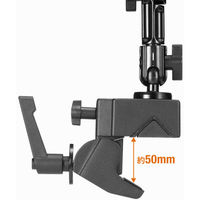 サンワサプライ クランプ式カメラマウント(4関節タイプ) CR-LACAM8 1個（直送品）