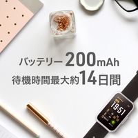 aiwa(アイワ) aiwa band 暑熱リスク検知機能付きスマートバンド/スマートウォッチ JA3ーSMB0001 1本