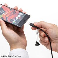 サンワサプライ USB TypeーC to Lightning変換アダプタ(MFi認証) AD-USB30LCFBK 1個