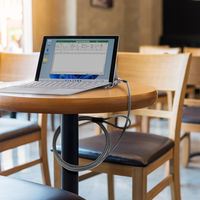 サンワサプライ Surface用セキュリティワイヤー(シリンダー錠タイプ) SLE-50SSFPG 1個