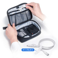 サンワサプライ USB2.0 TypeーCケーブル(Lightning変換アダプタ付き) KB-IPLTCCP6010W 1本