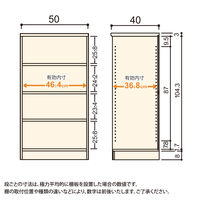 大洋 Shelfit Shelfit エースラック 幅500×奥行400×高さ1170mm AR1250MD(NA) 1台（直送品）