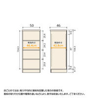 大洋 Shelfit Shelfit エースラック 幅500×奥行460×高さ1170mm AR1250D(NA) 1台（直送品）