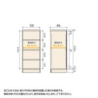 大洋 Shelfit Shelfit エースラックタフ 幅500×奥行460×高さ1170mm ARタフ1250D(NA) 1台（直送品）