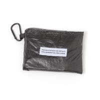 レディース 折り畳みバッグ メタリックエコバッグ ブラック LAKOLE/ラコレ