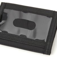 財布 レディース メンズ 三つ折りミニウォレット ブラック LAKOLE/ラコレ