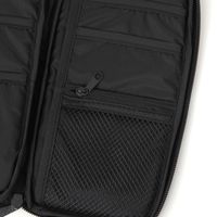 レディース メンズ ショルダーパスポートケース パスポートカバー ブラック LAKOLE/ラコレ