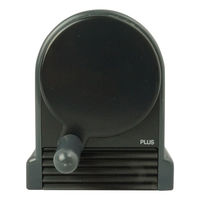 【アウトレット】【Goエシカル】訳あり プラス 鉛筆削り ウィッティパーティ 手動式 ダークグレー WPー130N 30853 1個