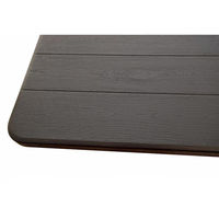 ビーカム 天板が木目調強化プラスチックの折りたたみ作業テーブル 幅180 OST-180WD 1セット(3台)（直送品）