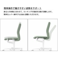 【組立設置込】コクヨ ファブレ サークル肘 背座同色メッシュ BK×ブラック C01-B151MU-BE6E62 1脚（直送品）