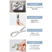 理美容器具 ハンドドライヤー マイナスイオン ディフューザー付 ベージュTD863A-C テスコム 1個（直送品）