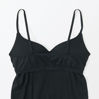 無印良品 レディース 婦人 なめらかブラキャミソール 婦人Ｓ 黒 良品計画