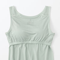 無印良品 レディース 婦人 なめらかブラタンクトップ 婦人Ｌ ライトグリーン 良品計画