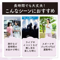 ナチュラ 吸水ショーツ M～L 150cc 1セット（7枚入×3パック） ブラック 使い切りタイプ 尿もれ 軽失禁 大王製紙